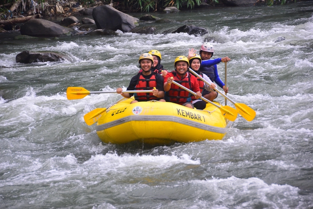 Paket Gathering Rafting Sungai Elo Magelang