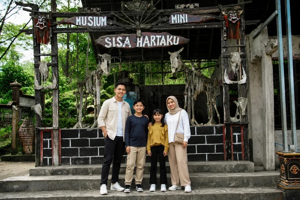 Museum mini sisa hartaku erupsi merapi jogja