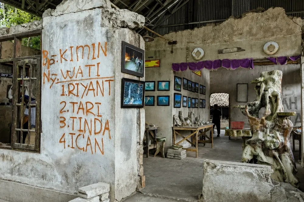 Suasana Museum mini sisa hartaku merapi
