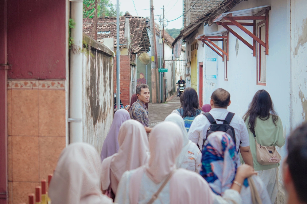 Susur gang Kampung Mataram Kotagede di Event Journaling Walking Tour edisi Ramadhan 2026