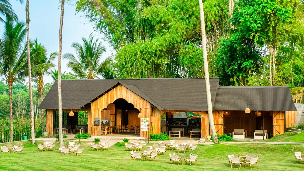 Suasana Cafe di KVille Kaliurang